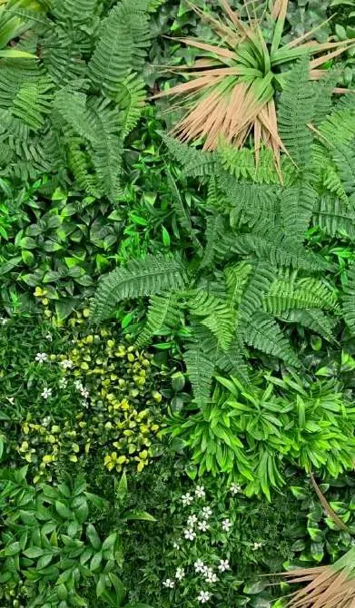 Muro verde Deluxe Longwood, tono mixto