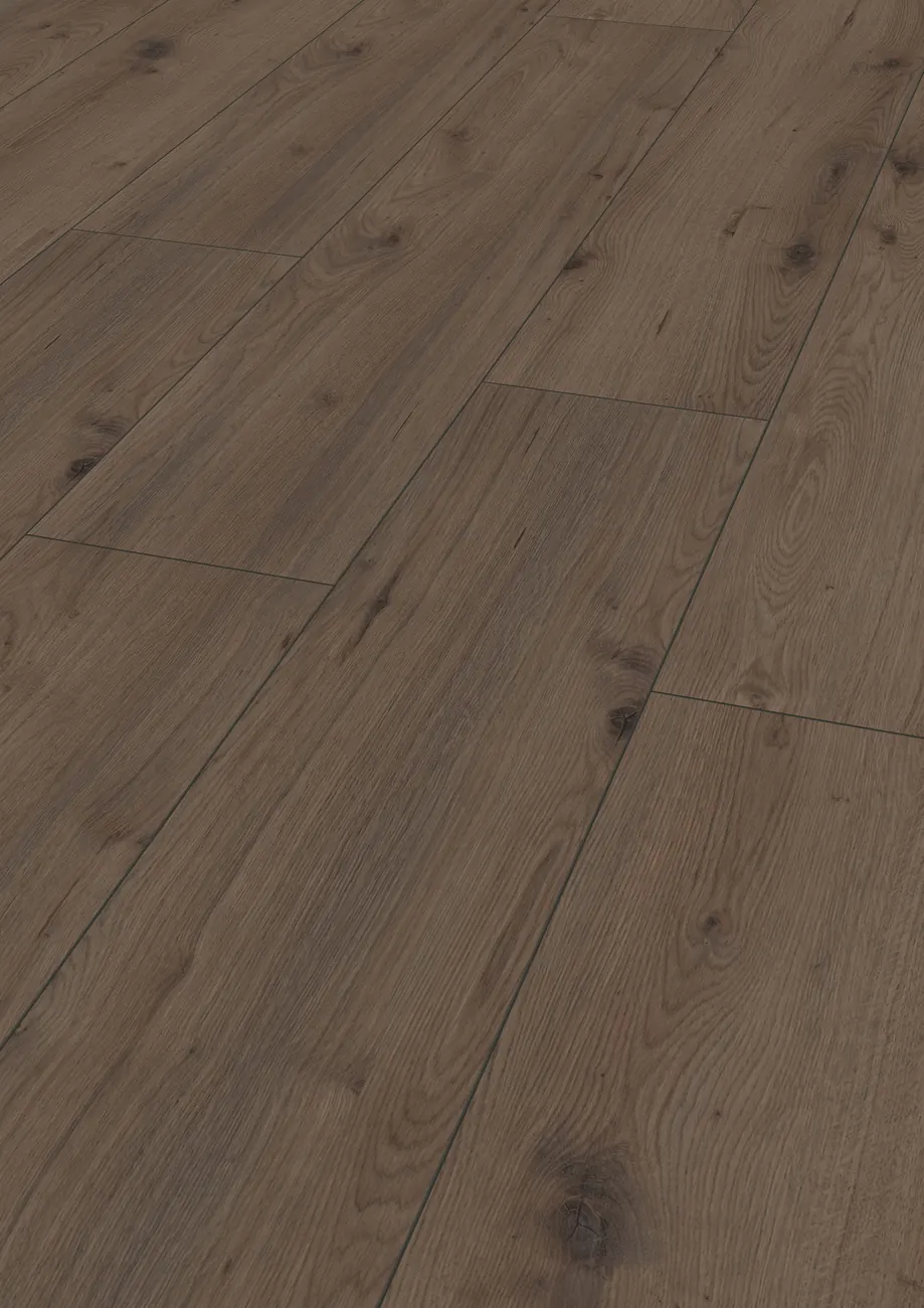 Piso laminado Trend Nogal, tono madera natural