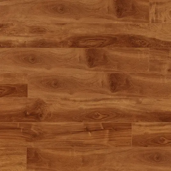 Piso laminado Splendor Caramel, tono madera oscura